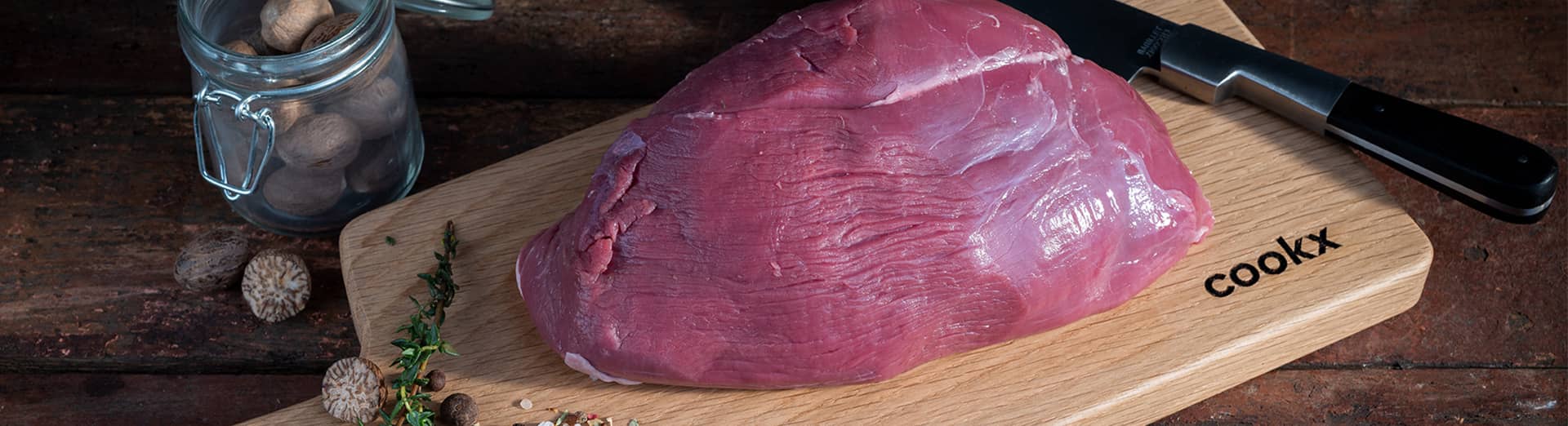 Damwildfleisch