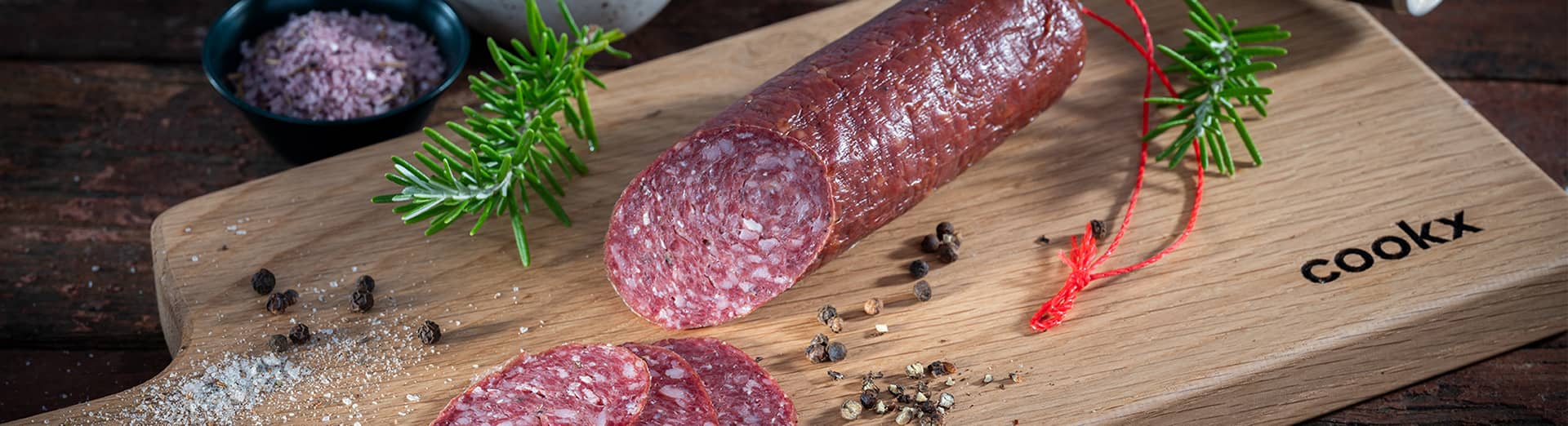 Wilde Salami vom Rehwild