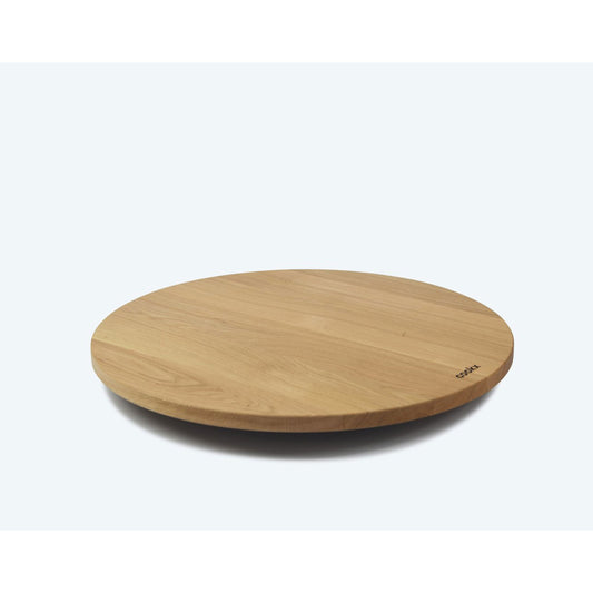 Drehteller Gr. L  Servierplatte D. ca. 60cm Holz Natur