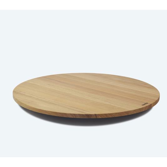 Drehteller Gr. XL Servierplatte D. ca. 75cm Holz Natur