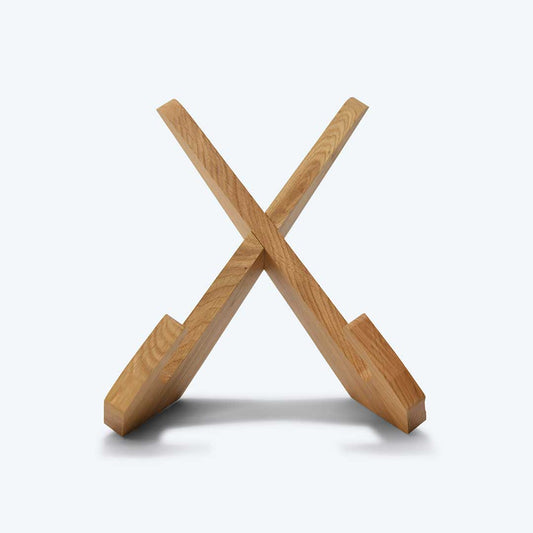 Buchständer X Holz - Natur