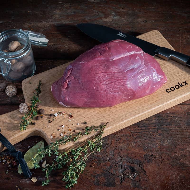 Rehwild Oberschale Braten aus der Keule