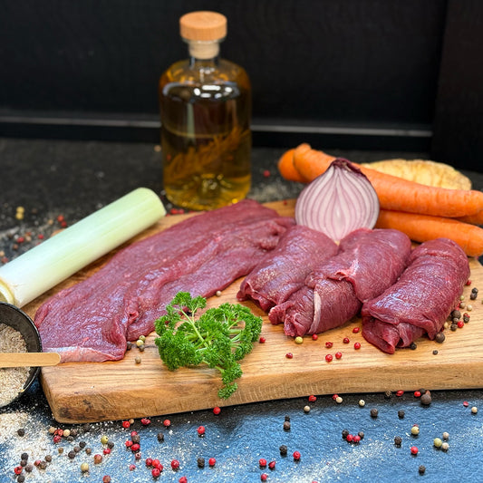 Rouladen vom Damwild - ca. 800-900g Paket