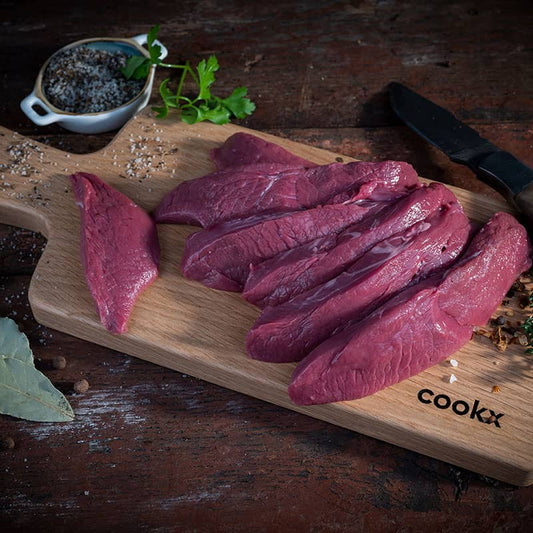 Damwildsteaks aus der Keule - ca. 350g Paket