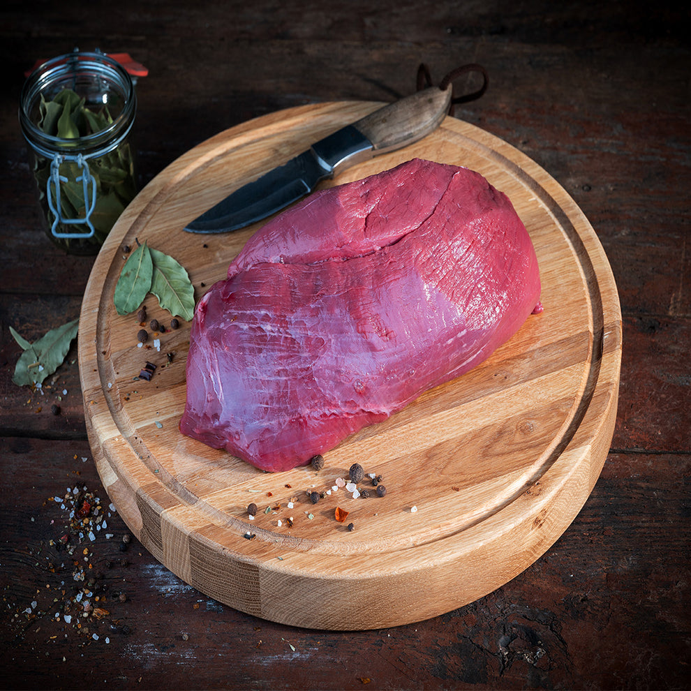 Wilder Happen Rotwildfleisch von der Keule