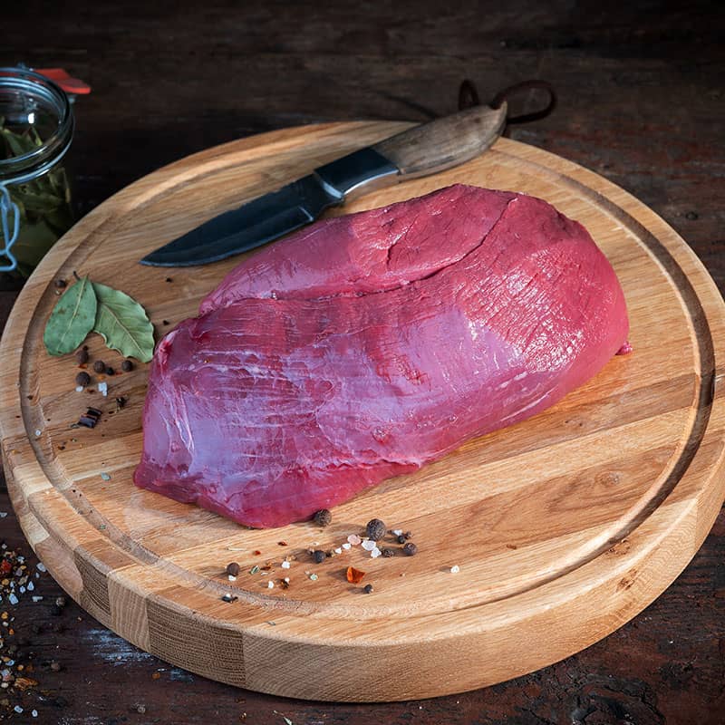 Rotwild Oberschale Braten aus der Keule