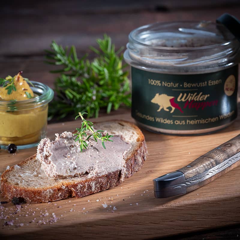 Wilde Leberwurst fein - 190g Glas